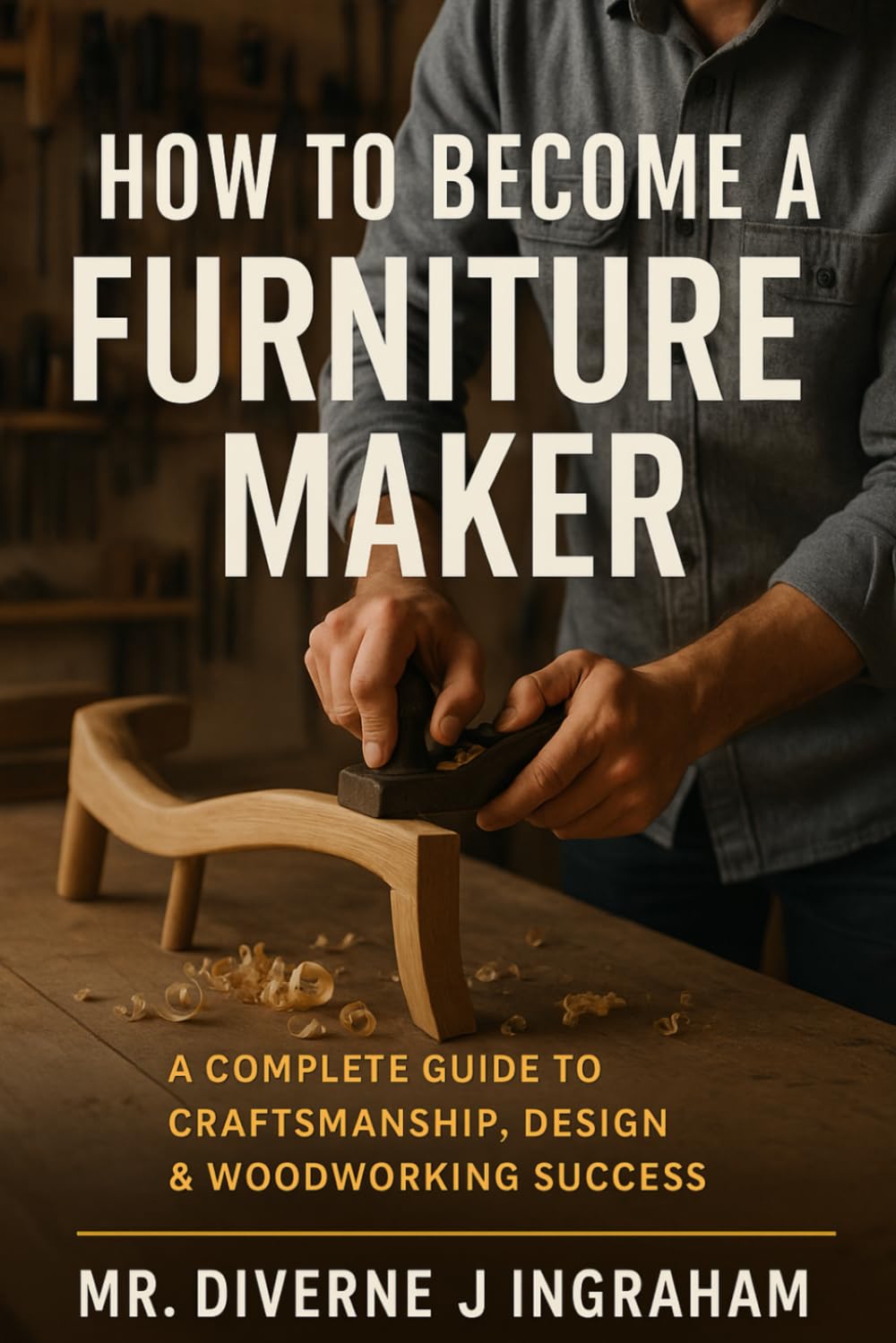 HOW TO BECOME A FURNITURE MAKER: A Complete Guide to Craftsmanship, Design & Woodworking Success