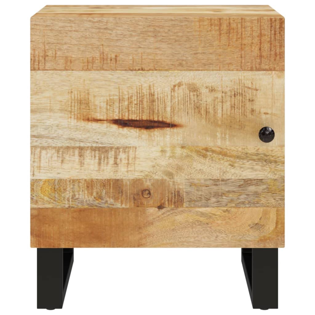 Table de Chevet Bois de Manguier Massif 40x33x46 cm