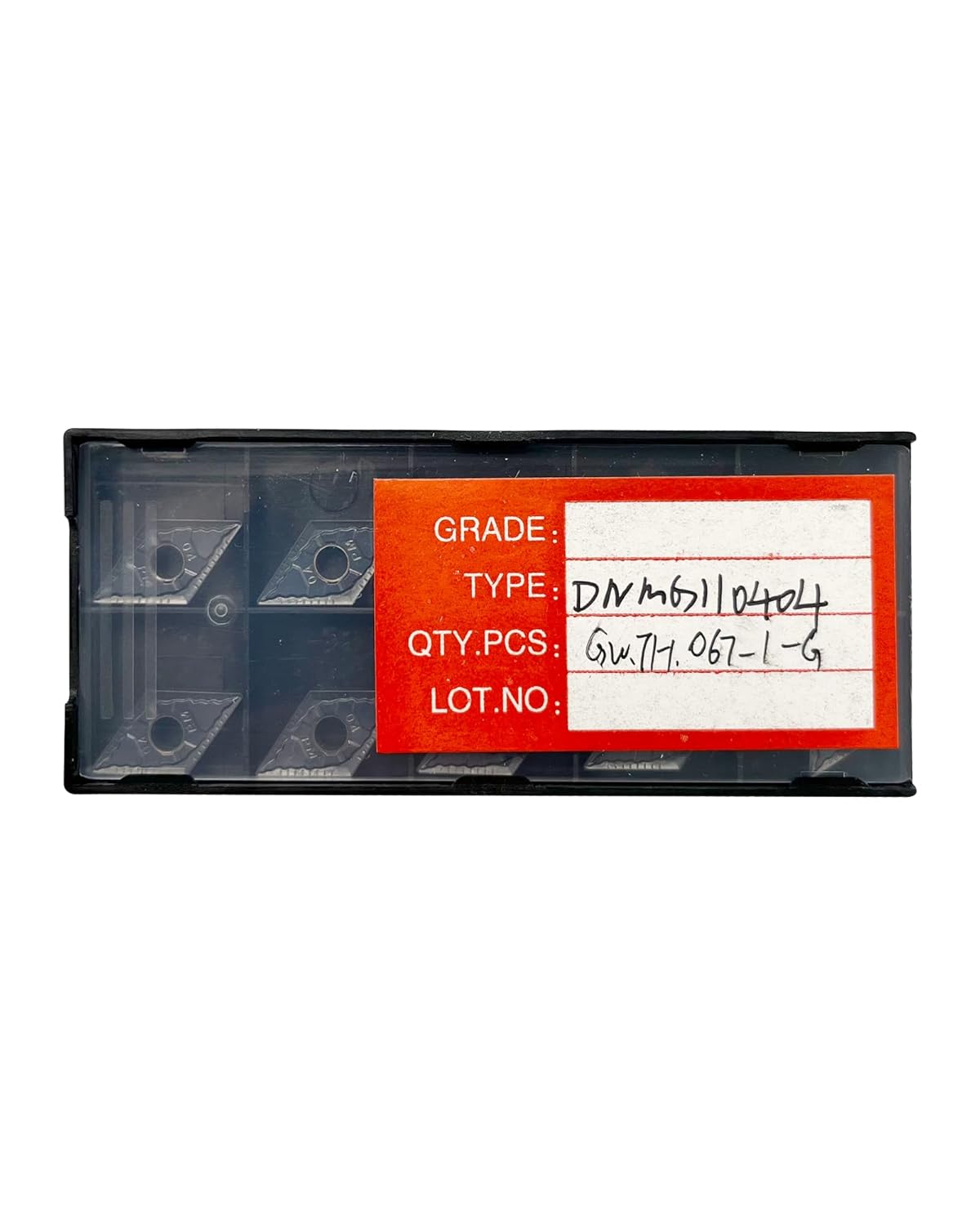 DNMG331 DNMG110404 Carbide Turning Inserts, CVD Coated Turning Inserts for Semi-Finishing Cutting Steel, CNC Inserts Cutting Tools for Lathe Turning Tool Holder 10Pcs