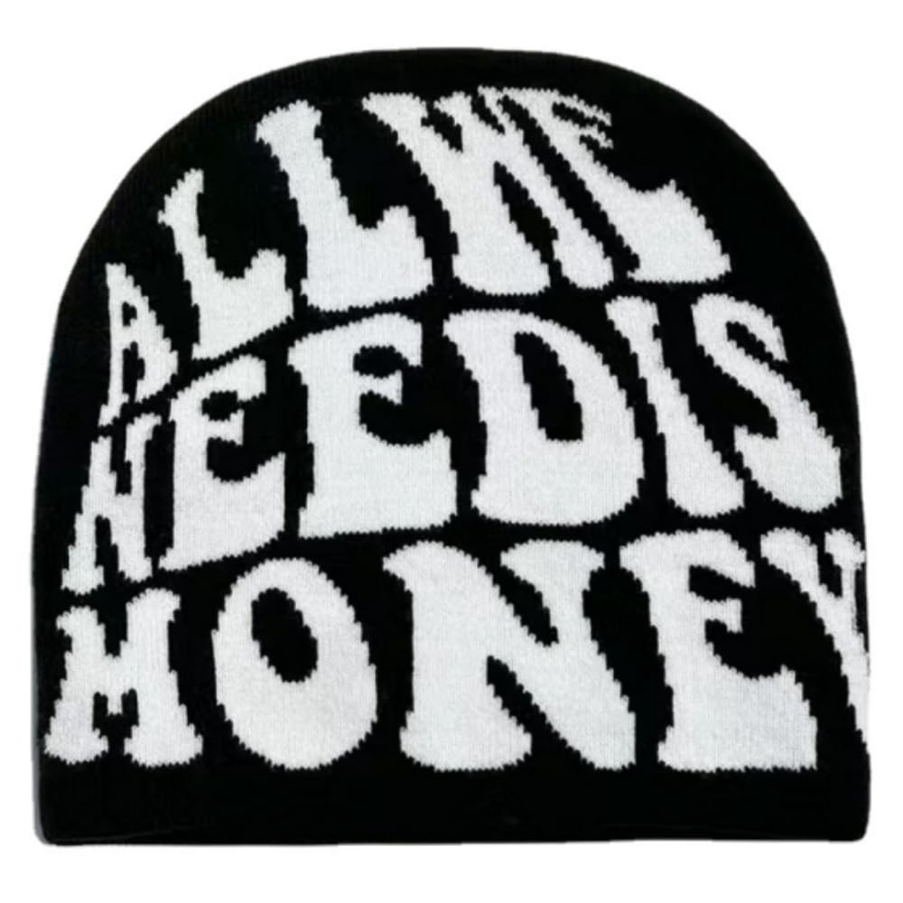 Fairy Beanie Women Knitt Cute Beanie Grunge All WE Need is Money