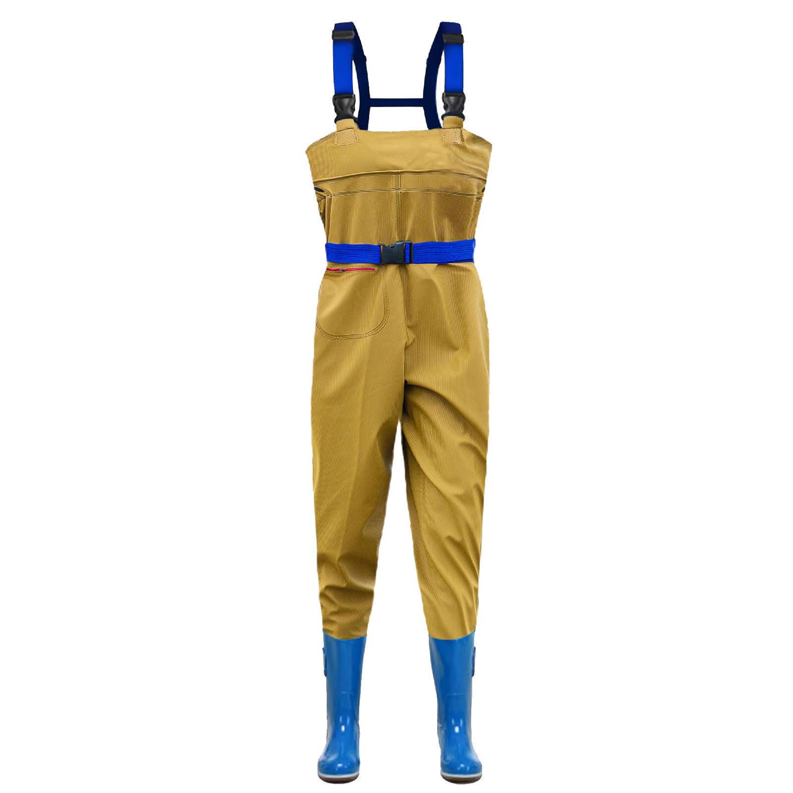 Pêche Waders Cuissardes,Waders de Poitrine de Chasses Femmes,Waders de Poitrine Imperméable,Bootfoot Waders,avec Bottes Antidérapantes,Respirantes,Pour Pêche à la Mouche,Agriculture