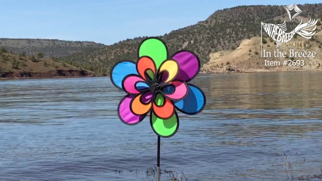 Amazon.com: In the Breeze 2693 15 Inch Double Wind Colorful