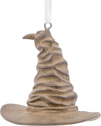 Miniatura 2 de Hallmark Harry Potter - Libros apilados con adorno navideño de varita