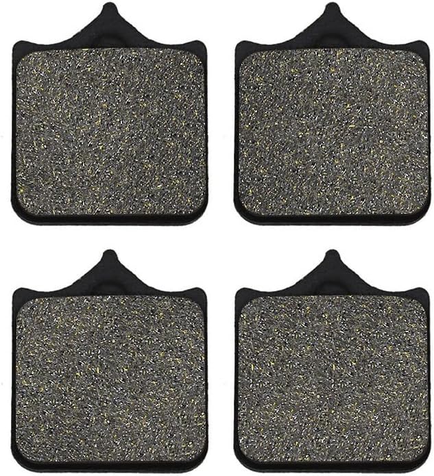 Pastillas de freno delanteras y traseras de motocicleta para Benelli TRK502 TRK502X TRK 502 Leoncino 500 BJ500 BJ500GS-A BJ 500 (Color  1 par