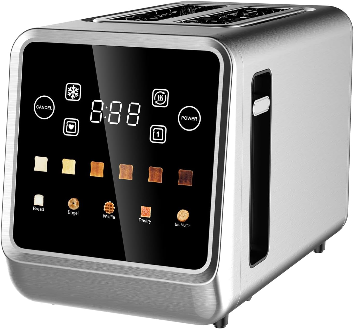 Smart Touchscreen Toaster – Customize Every Slice