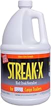 RVTECH Streak-X Cargo + Enclosed Trailers Instant RV Black Streak Remover - Race Hauler Stain Smoke Soot Bird Dropping Sap Brake Dust Tar Pro-Strength Cleaner Wash | 1 Gallon