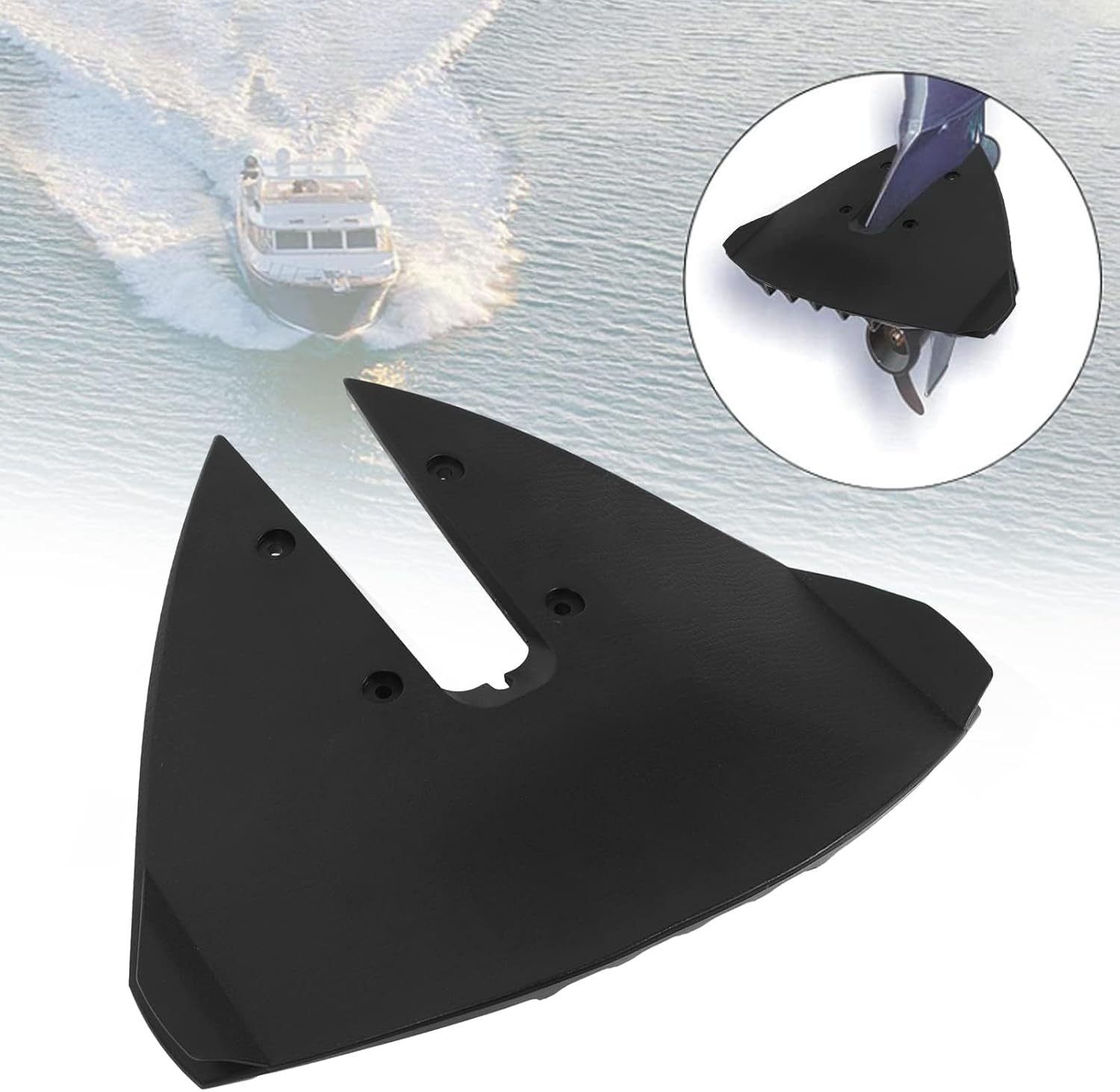 Marine Fin Stabilizer Hydrofoil Stabilizer Pro Fin for Outboard Engine Yacht Boat Reduces Roll Enhances Stability Smooth Ride
