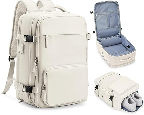 Mochila de viaje para mujeres y hombres, mochila de transporte para aprobación de vuelo, mochila de viaje para artículos personales mochila de