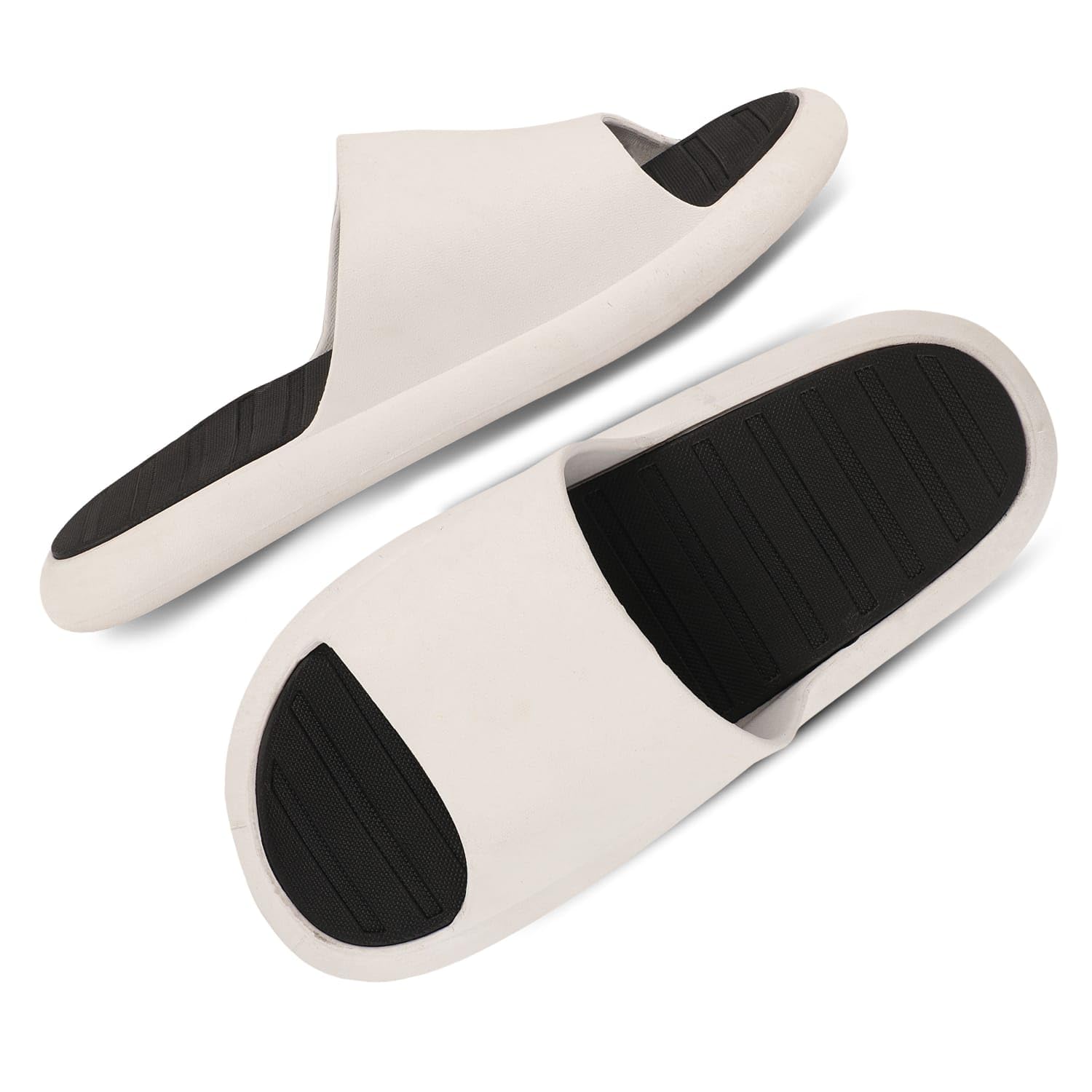 APPE free to be casual Stylish Slipper for Men Comfortable and Lightweight, Slipper Slides Flip Flops and slides (White, 6) (B0CPC2D4H8) Amazon Price History, Amazon Price Tracker