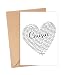 Happy Birthday Cousin Card - Cute Happy Birthday - Birthday Greeting Card - Sweet Birthday Card For Cousin - Anniversary-Thank You Card - Heart Happy Birthday Mom - I Love You Cousin Card