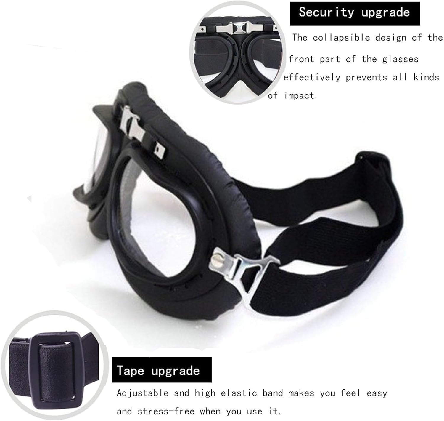 Vintage Baseball Motorcycle Helmet Open Face Half Cap with Goggles for Men and Women Adults Moped Motorbike Jet Scooter Bike Street Cruiser Chopper Hat- DOT Approved(Matte Gray M