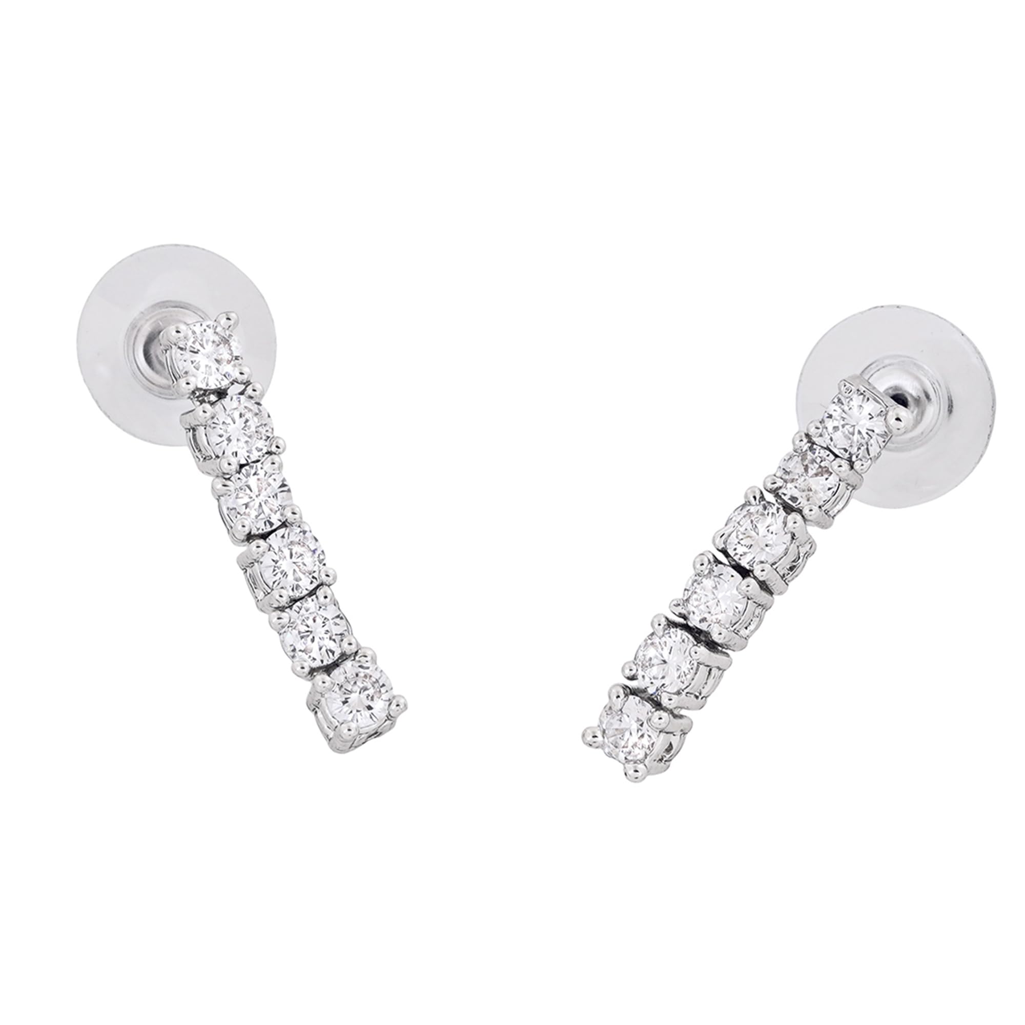 Sparkling Cubic Zirconia Earrings
