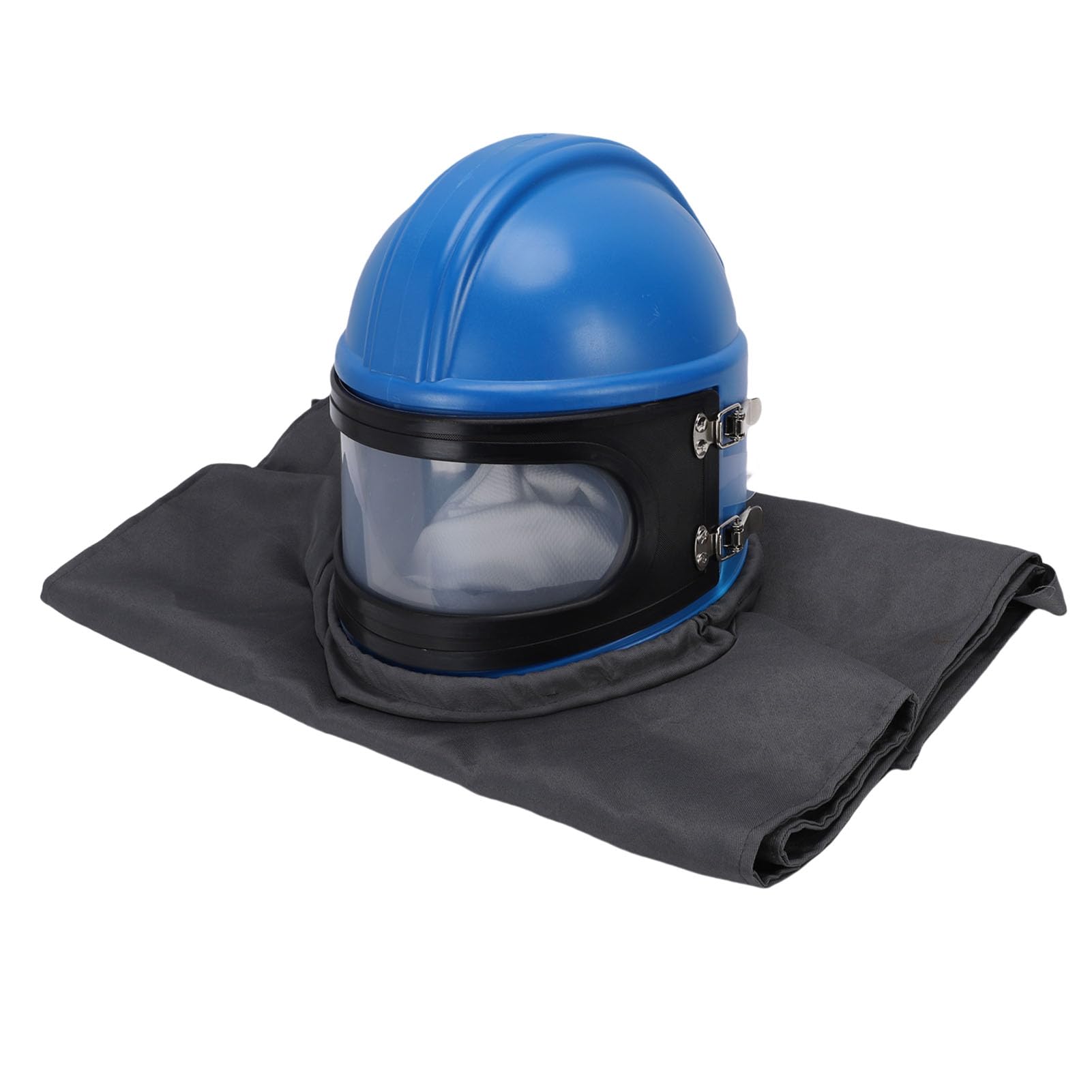 Jeffergarden Chorro de con Protector de Hombro, Equipo de Seguridad ABS, Suministro de Aire Ajustable para Proyectos Pesados ​​en Condiciones Difíciles