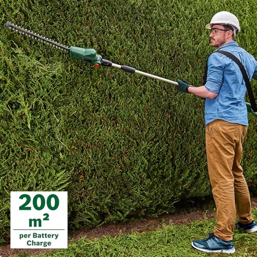 Bosch Akku Teleskop Heckenschere UniversalHedgePole 18 (ohne Akku, 18 Volt System, im Karton)