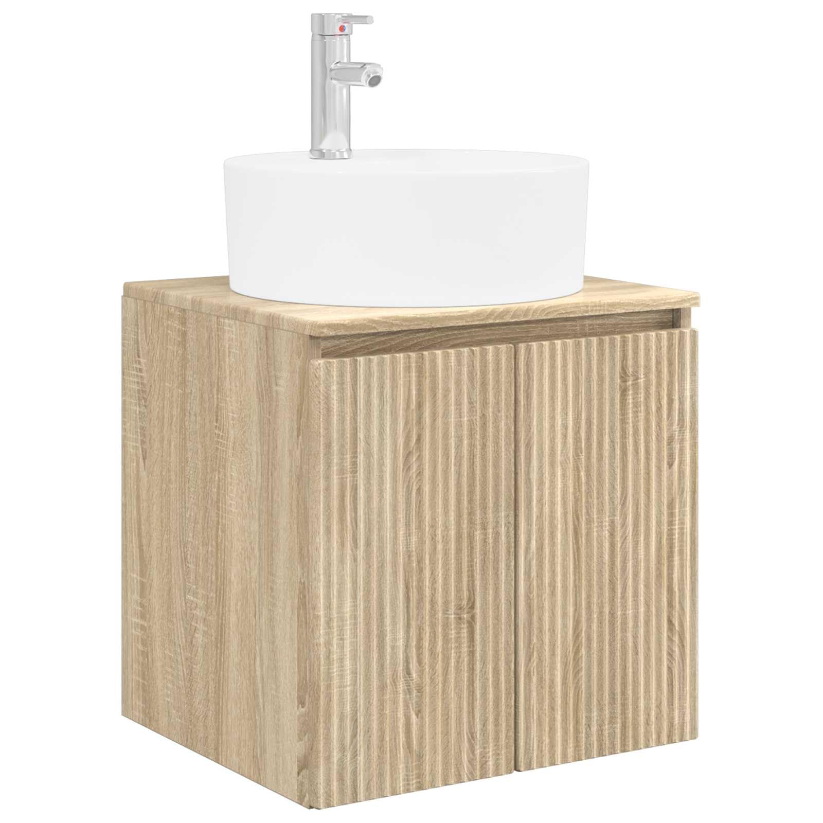 Mueble de baño de pared con lavabo y armario bajo para reformas