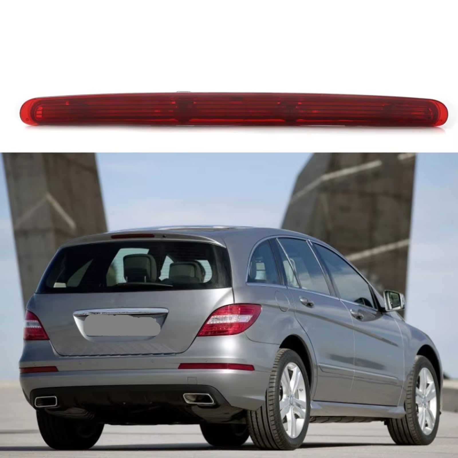Compatibile con Benz GL450 2007 2008 2009 2010 2011 2012 OEM A2518200156 Accessori Rossi Luce Freno Terza Posizione Superiore Auto Stop supplementare