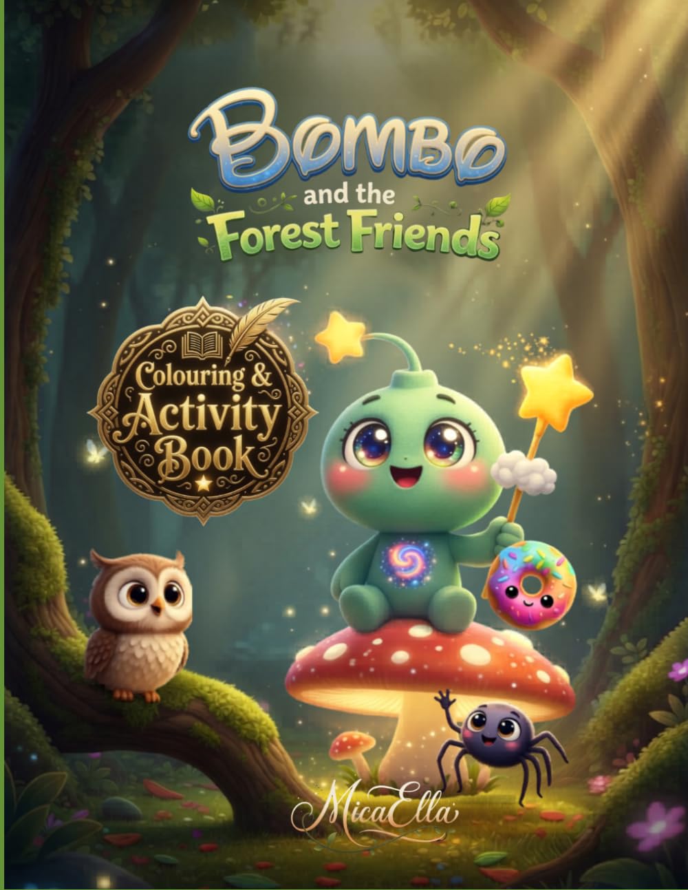 Bombo and the Forest Friends: A Magical Colouring & Activity Adventure for Kids