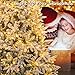 Sunnyglade 6ft Artificial Snow Flocked Christmas Tree with 400 LED Lights (Not pre-lit), Xmas Tree Full Tree with 800 Branch Tips & 11 Modes Light, RGB & Warm White Light, Foldable Stand for Home
