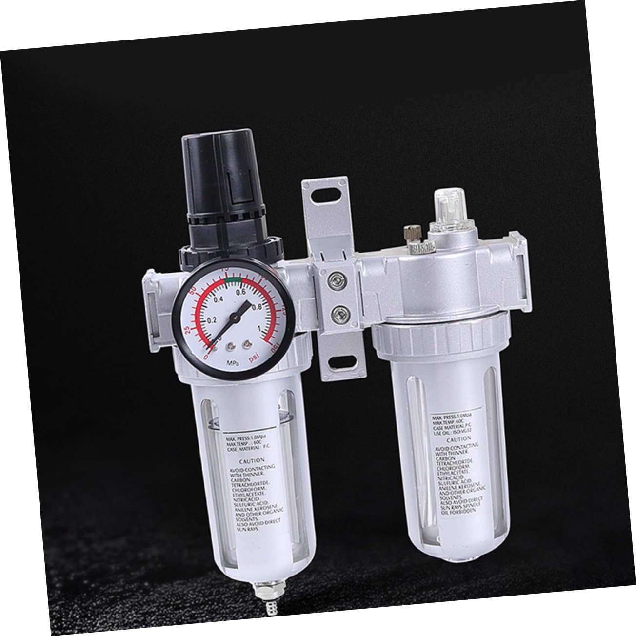 Sfc400 Regolatore Compressore d'Aria Separatore/Acqua Regolatore per Utensili Pneumatici e Compressori per da Te