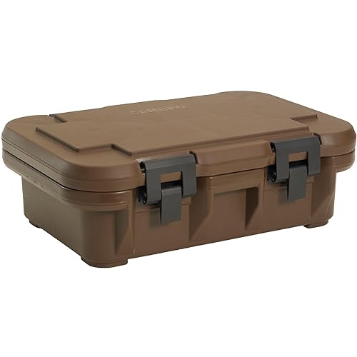 Miniatura 64 de Cambro Transportador aislado de bandeja de alimentos – Caja caliente de 6 pulgadas de profundidad y calentador de alimentos para catering