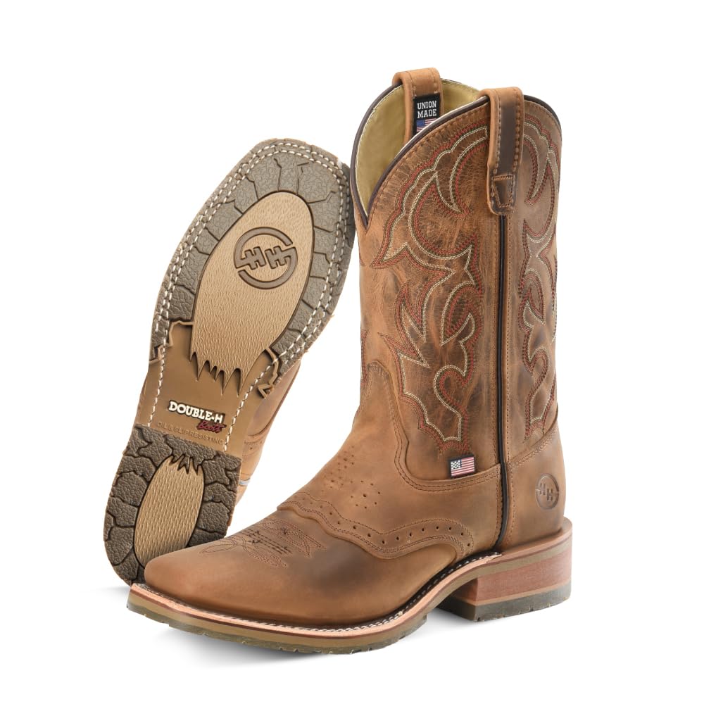 DOUBLE-H 11 Jase Square Toe Boot