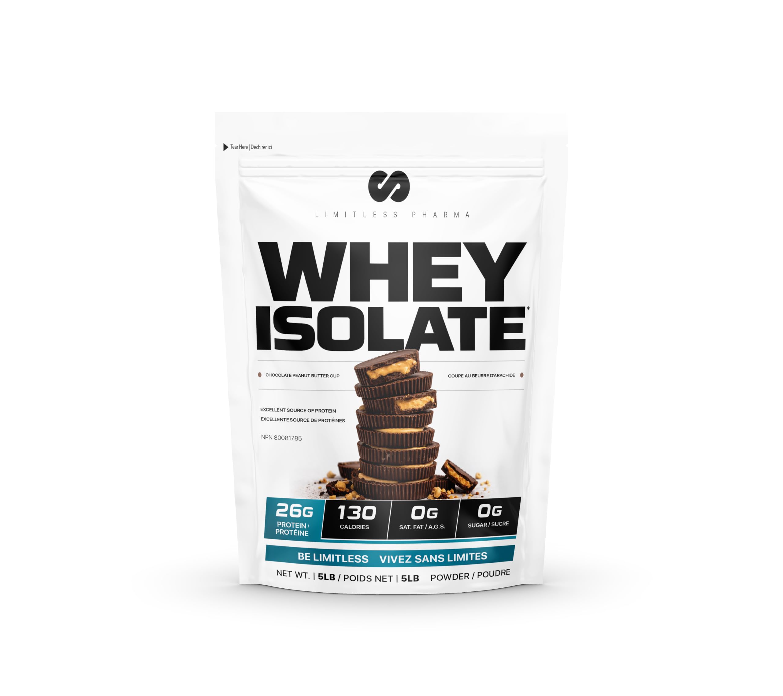 Limitless Pharma Pure Whey Isolate | High Protein Whey Isolate Protein Powder | 27g Protein, 6g BCAAs, Sugar Free, Gluten Free, Low Carb, Low Lactose | 30 Servings, 2LB (Double Chocolate) — Amazon image 14