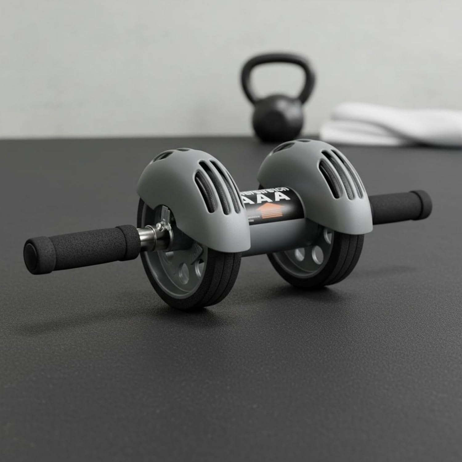 Automatic Return Non-Slip Grip Abdominal Wheel Ergonomic Handles Abdominal Exercise Roller for Beginners