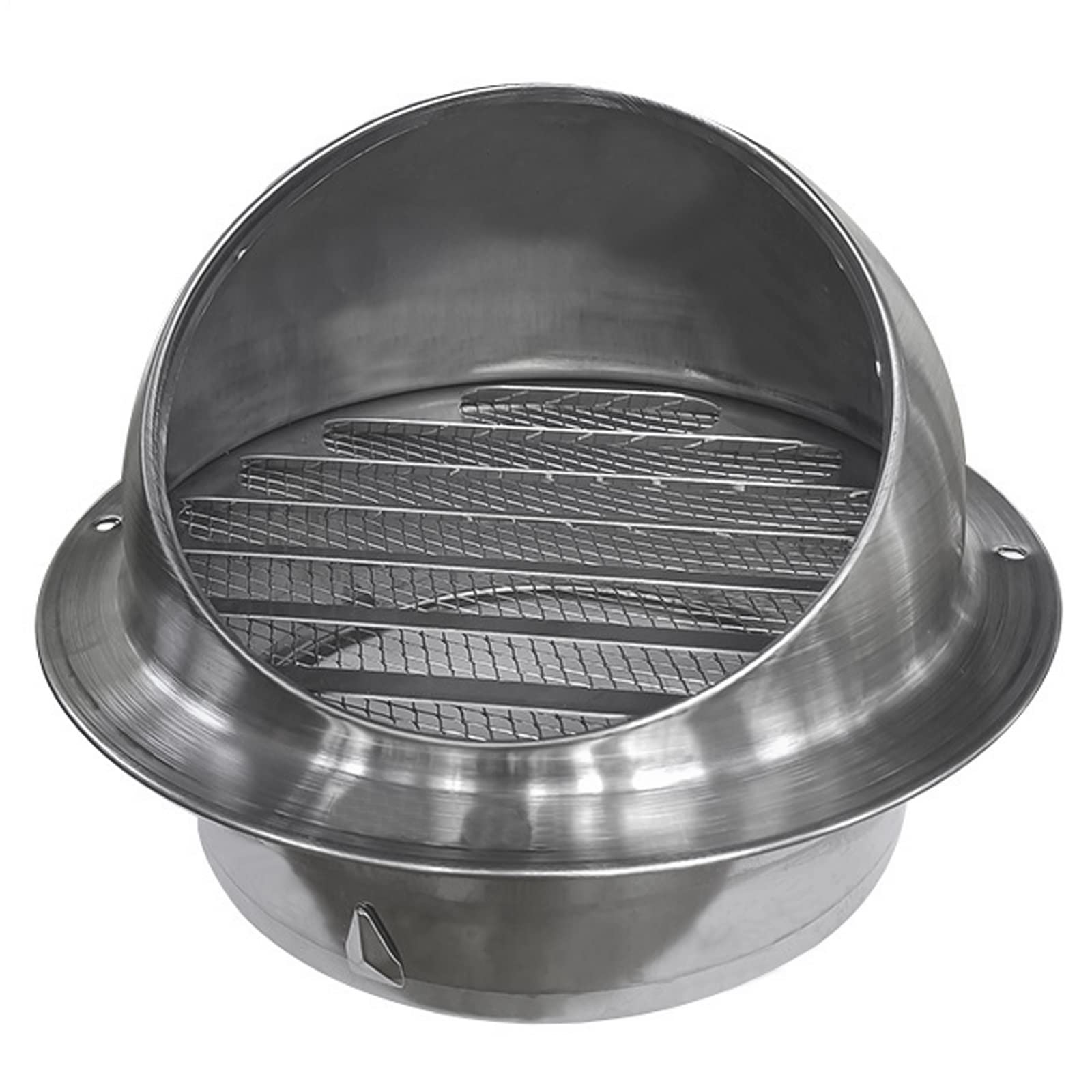 Rejilla de ventilación con rejilla montaje en pared acero inoxidable