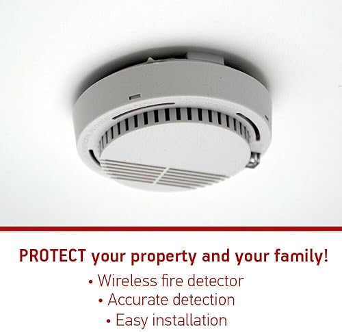 Miniatura 6 de Los detectores de alarma de humo se utilizan en cocinas domésticas u oficinas para detectar alarmas de gas. (paquete de 1)