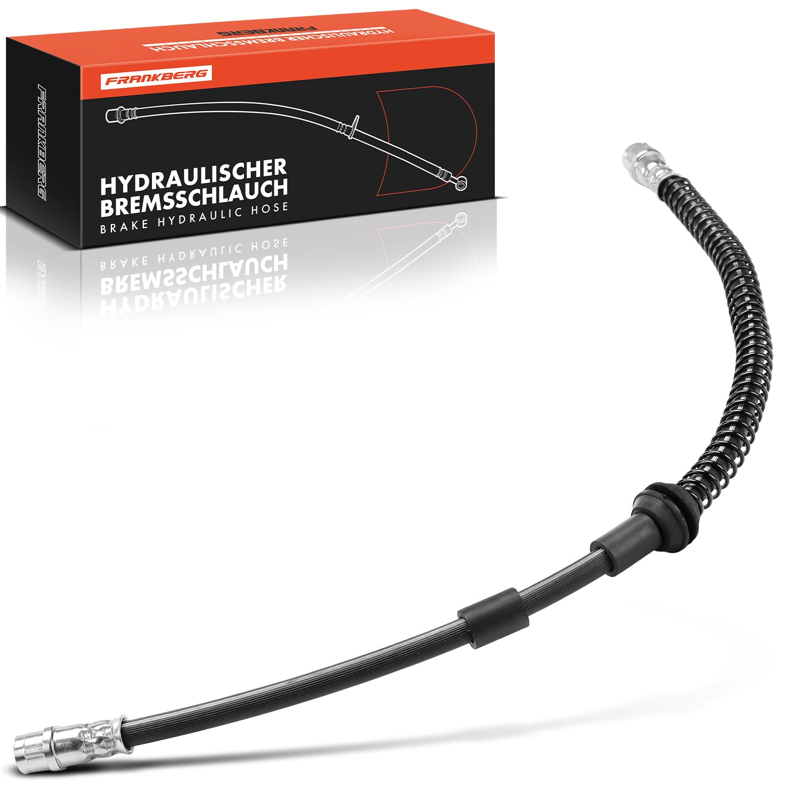 Frankberg Tubo Freno Anteriore Compatibile con T.o.u.a.r.e.g 7P5 7P6 T.o.u.a.r.e.g 7L6 7L7 7LA Q7 4LB C.a.y.e.n.n.e 9PA Replace# 2204944