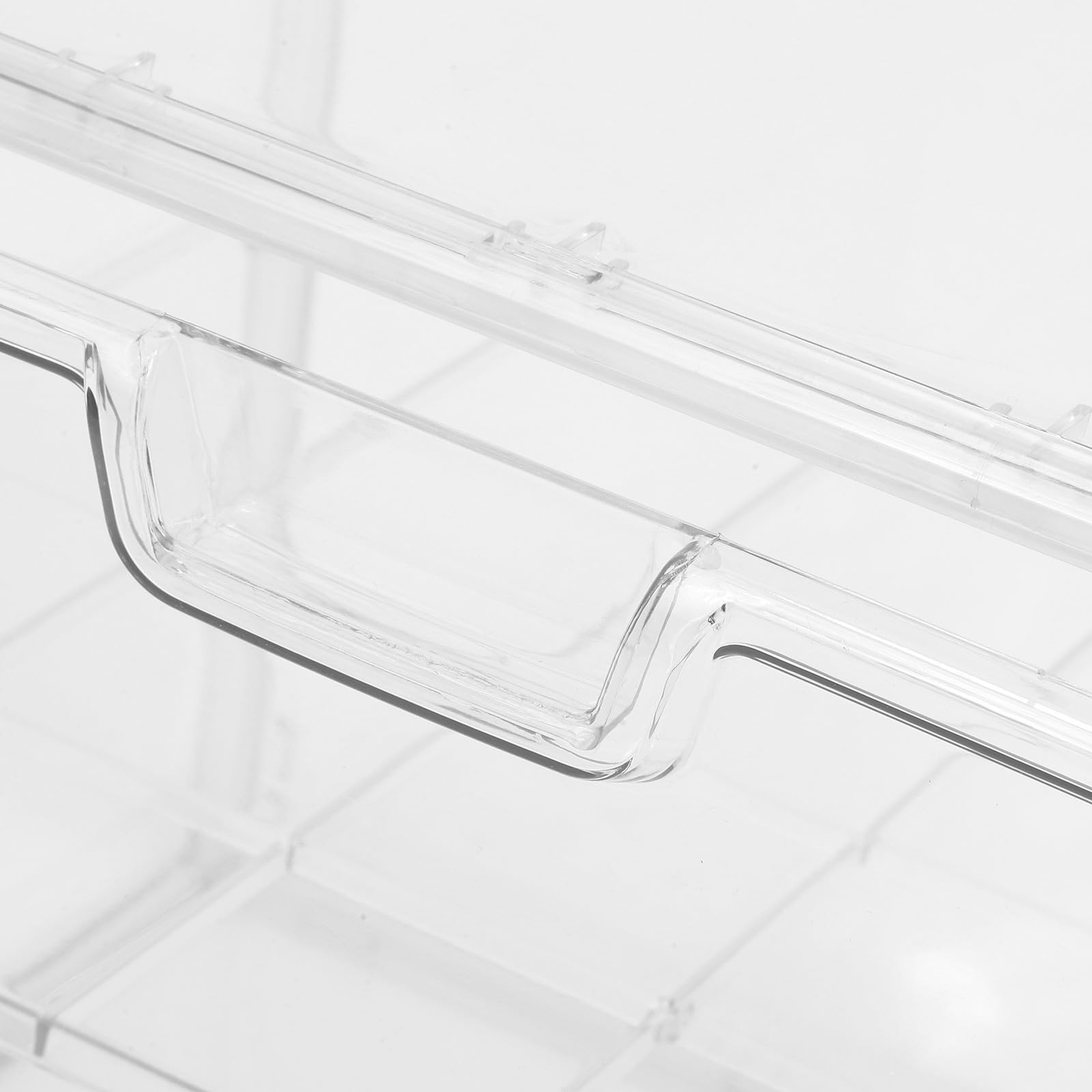 Contenitore Conserva Pane Morbido e Snack per Pane in Acrilico Trasparente da Cucina a Doppio Strato, Resistente e Semplice, per Panetterie e Caffetterie