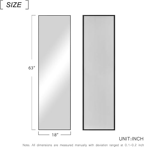 Miniatura 5 de KIAYACI Espejo para montar en la pared, espejo de tocador y maquillaje para bañodormitoriosala de estarcomedorespejo de entrada, decoración de pared