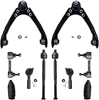 Vista 757 de Detroit Axle - Kit de suspensión frontal de 10 piezas para Dodge Avenger 2008-2014, Chrysler Sebring 2007-2010, 2 brazos de control inferiores, 2