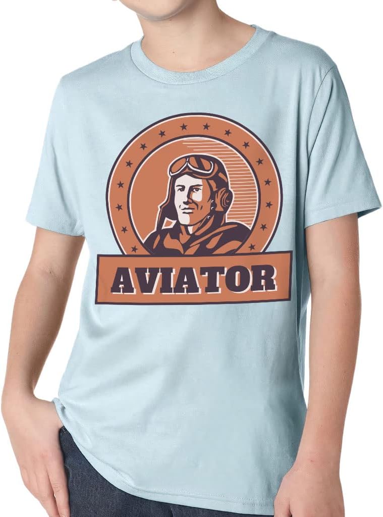 Aviator Kids' Classic Fit T-Shirt - Pilot T-Shirt - Art Classic Fit Tee