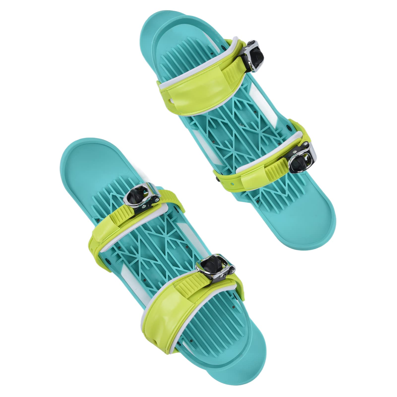 Mini pattini da sci, scarpe da snowboard regolabili in nylon per scarponi da sci o scarpe invernali, attrezzatura portatile per discesa, parchi neve escursionismo