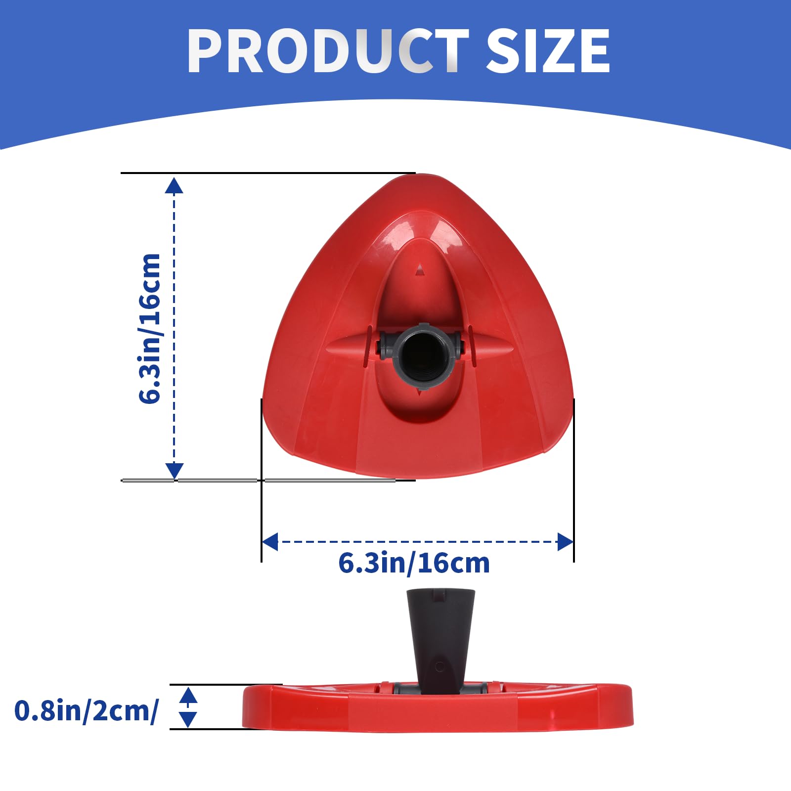 Parte de base de fregona giratoria compatible con el sistema de 1 tanque Ocedar Mop EasyWring, 1 unidad