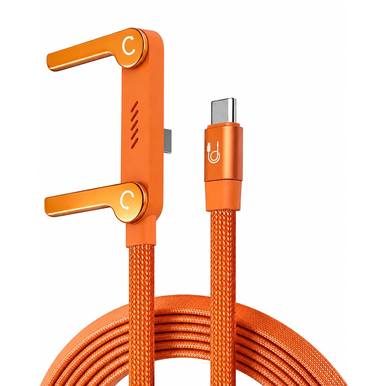 Verilux® PD 240W Right Angle Type C Cable Fast Charging 4.9FT/1.5M