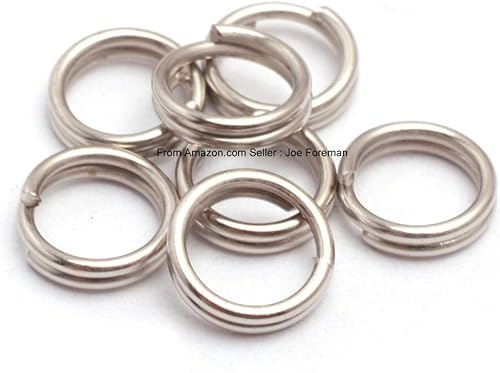 Miniatura 2 de Anillos de salto abiertos chapados en plata blancachapado en oro