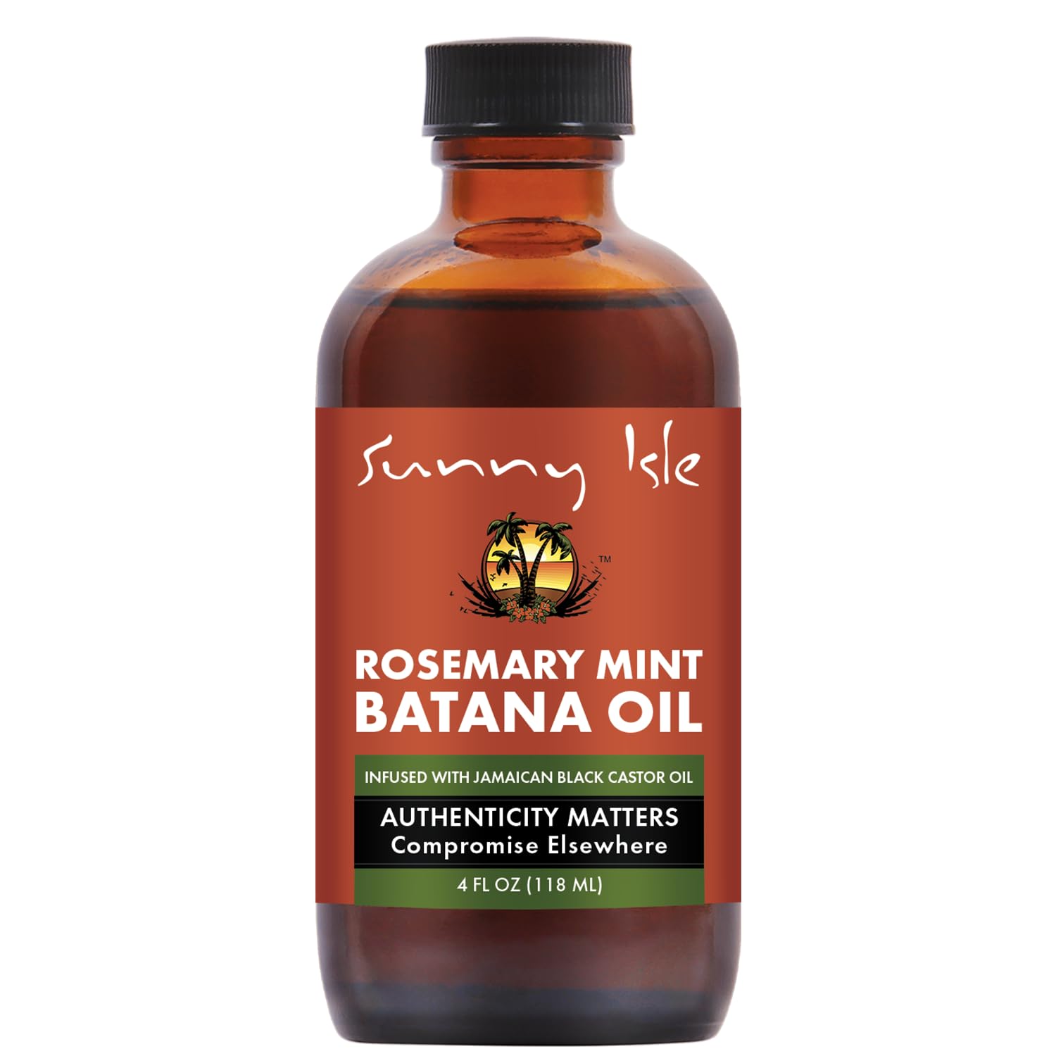 Sunny Isle Rosemary Mint Batana Oil 4oz | Hair & Scalp