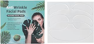 Remendo de rugas na testa adesivo de silicone para prevenir rugas 5 em 1 adesivo facial seguro almofada de rugas reutilizáveis para rostos para rostos beleza cuidados pessoais