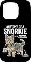 Vista 14 de Anatomy of A Snorkie Funny Dog Lover Owner Pet Parent Case for iPhone XR