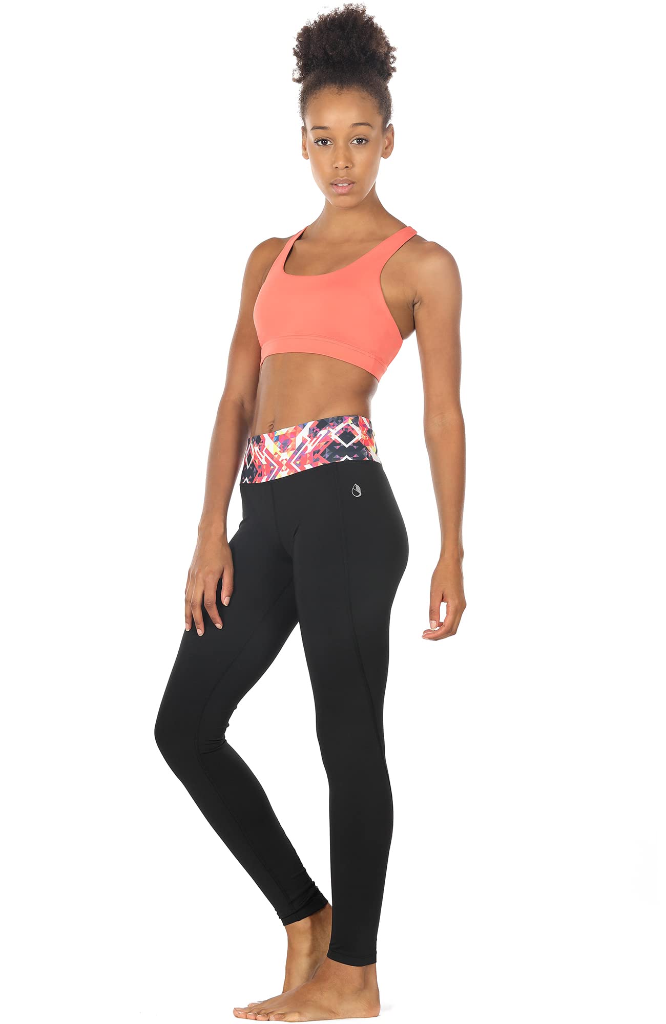 icyzone Reggiseno Sportivo Donna Imbottito Senza Ferretto Disegno della Linea Top Sportivo Donna Fitness Yoga Jogging Gym