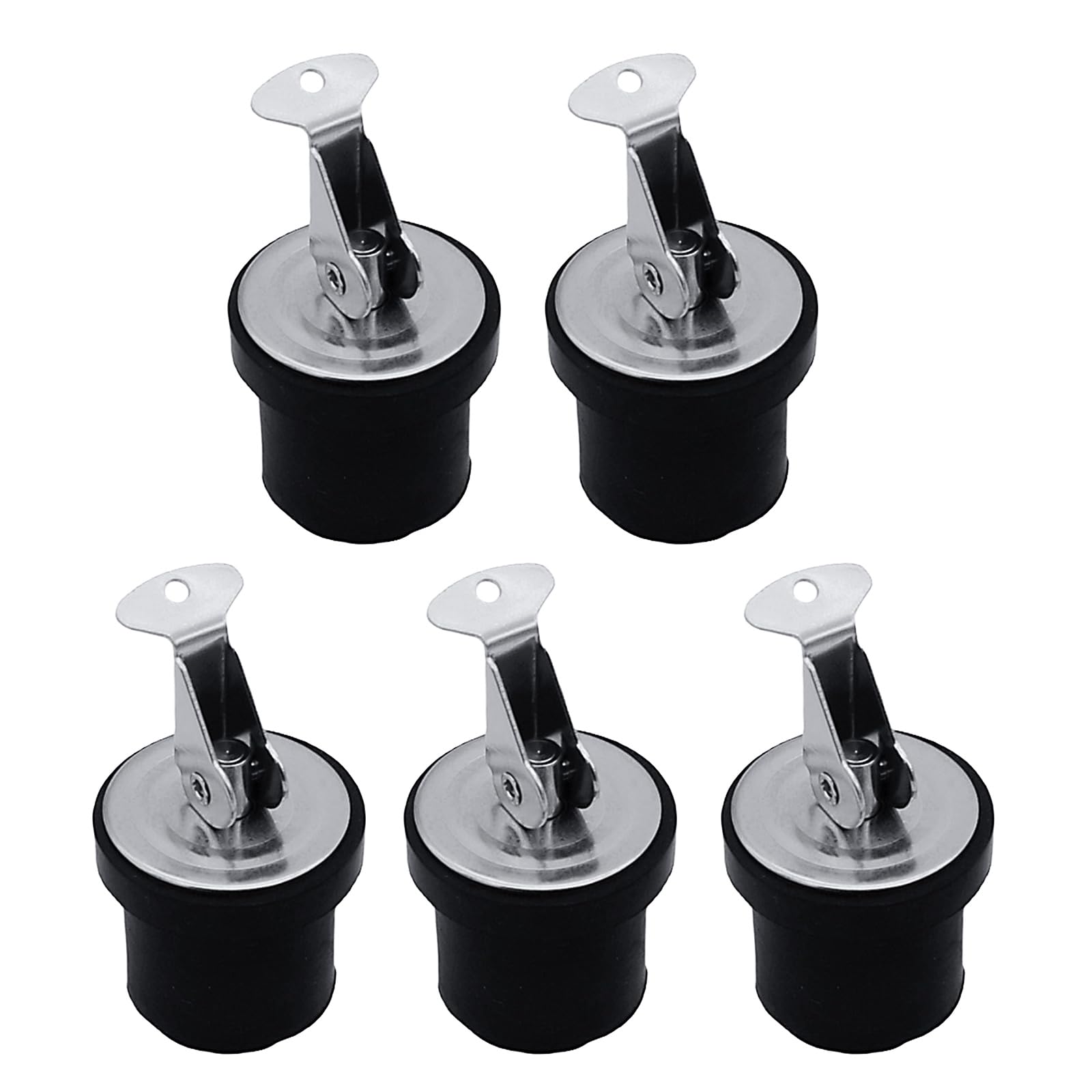Leakproof High Strength Drain Plug with Rubber Waterproofing Sealing Stoppers, for Marine Applications, 7 / 8inch Diameter in Place Plug