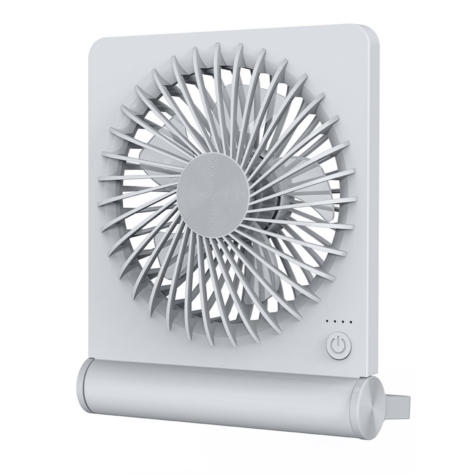 TAZIZI 2000mAh Rechargeable Battery Powerful Small Table Fan Electric Cooling Quiet for Bedroom Outdoor Travel Table Fan