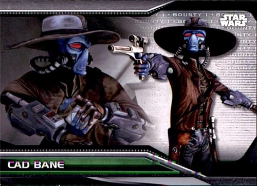 Miniatura 2 de 2021 Topps Star Wars Bounty Hunters #BI-14 Cad Bane - The Clone Wars Non-Sport Card