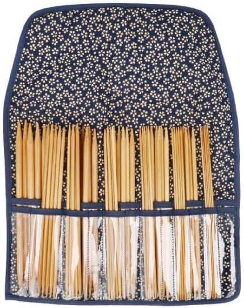 Seeknit - Setknit Koshitsu Blue (20 cm) Set di ago a doppio punto - 1 pezzo