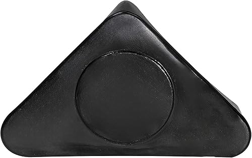 Miniatura 2 de Prescott Plastics Inserto de enchufe de hierro angular de 1.5 pulgadas (paquete de 10), tapa de extremo negra en forma de L para tubos de metal,