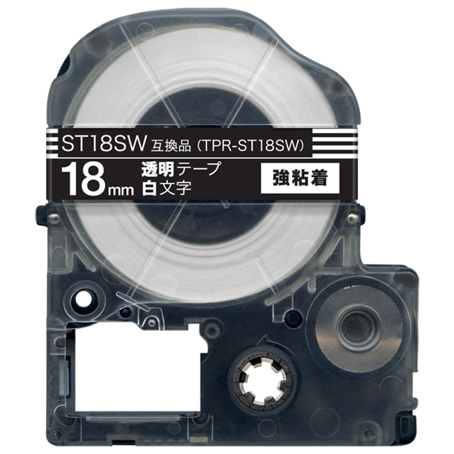 キングジム用 テプラ PRO 互換 テープカートリッジ ST18SW 18mm Amazon | プリンタス キングジム用 テプラ PRO 互換 テープ