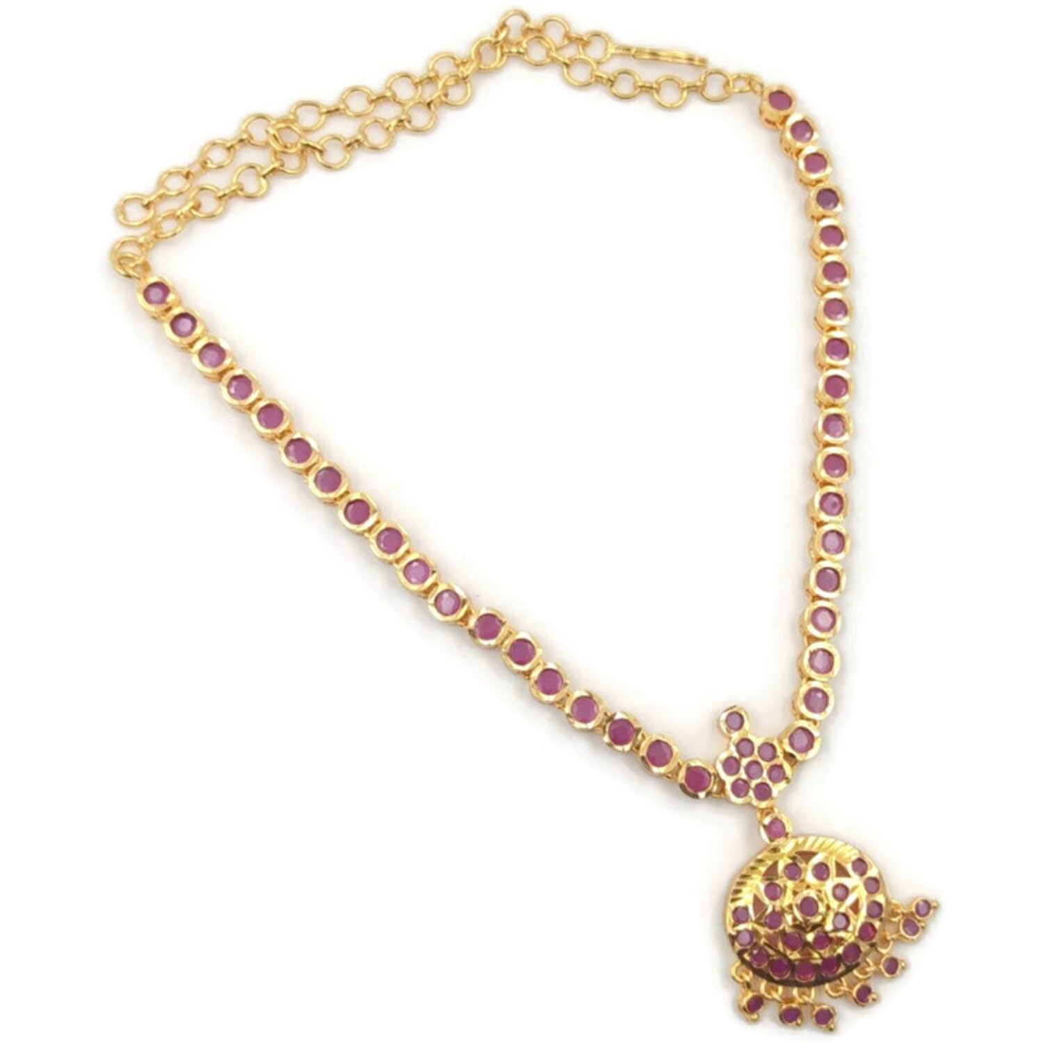 See full amazon price history chart for PRS GOLD COVERING - Womens Copper pink stone impon necklace PRS GOLD COVERING - Womens Copper pink stone impon necklace (B0CB38KN7R) Amazon Price History, Amazon Price Tracker