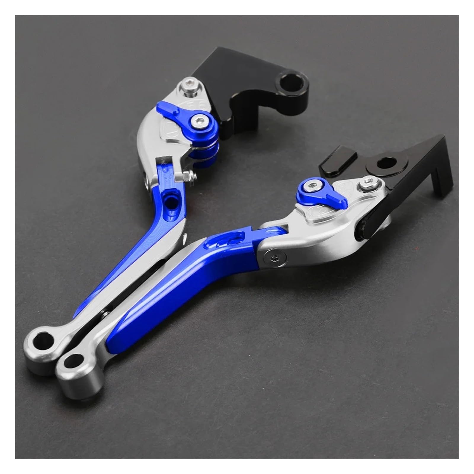 JWQEBNS Motorcycle Brake Clutch Levers for Suzuki GSX1400 GSX650F Hayabusa GSXR1300 SV1000/S TL1000R Motorcycle Handle Levers Foldable Adjustable Brake Clutch(O Style)